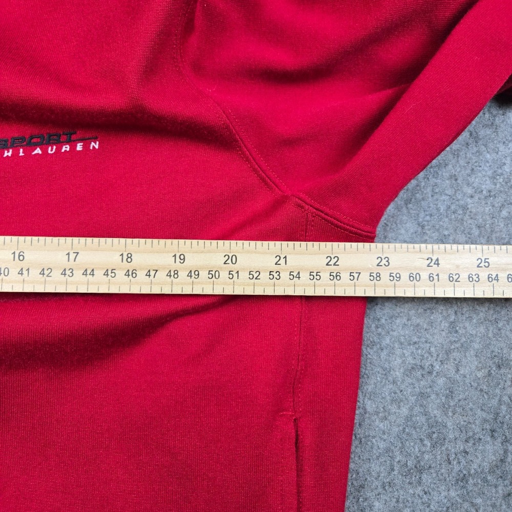 VTG 90s Polo Sport Ralph Lauren Jacket Mens M‎ Snap Button Varsity Track Bomber - Picture 7 of 9